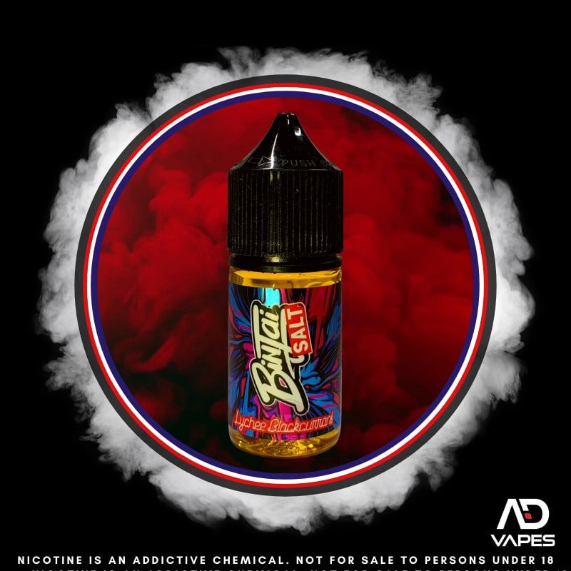Binjai Lychee Blackcurrant 25mg 30ml
