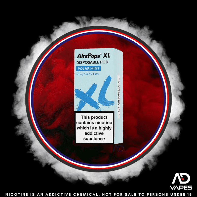 Airscream AirsPops XL Replacement Pod 50mg Polar Mint
