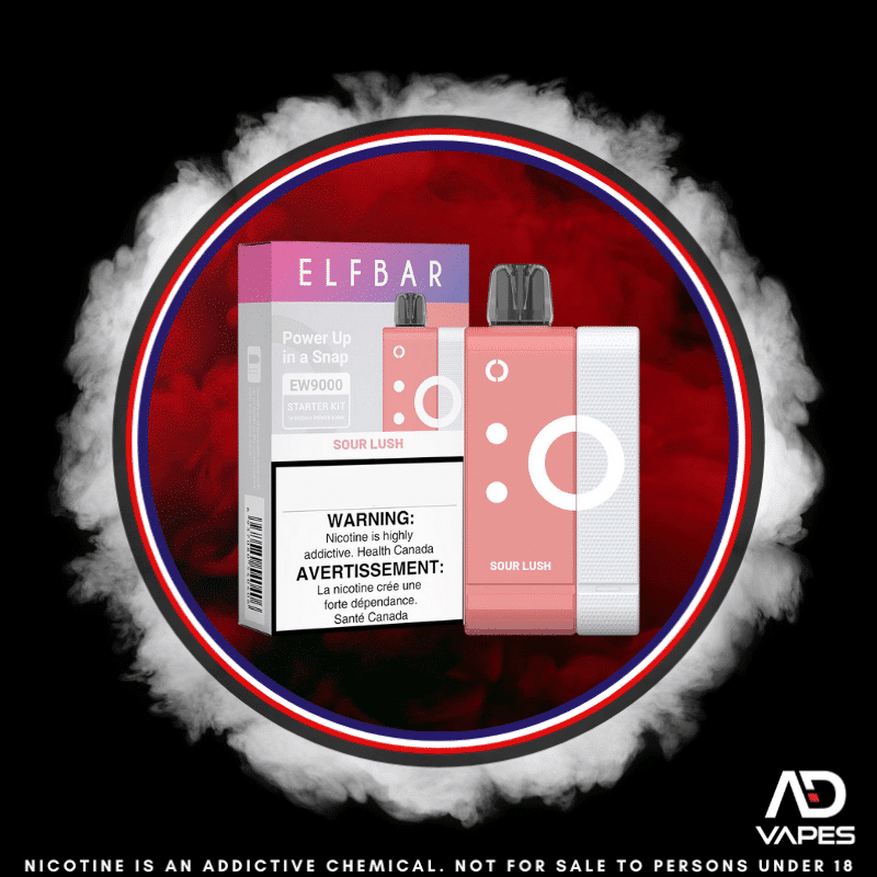 Elf Bar EW9000 50mg Kit Sour Lush Pod + Battery