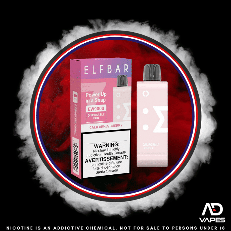 Elf Bar EW9000 50mg Pod California Cherry No Battery