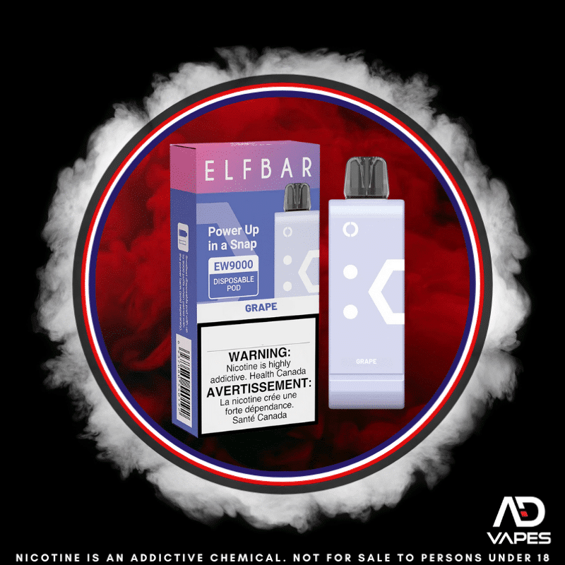 Elf Bar EW9000 50mg Pod Grape No Battery