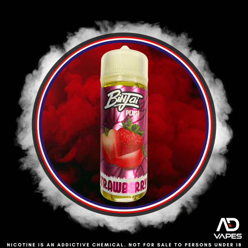 Binjai Plus Strawberry 3mg 120ml