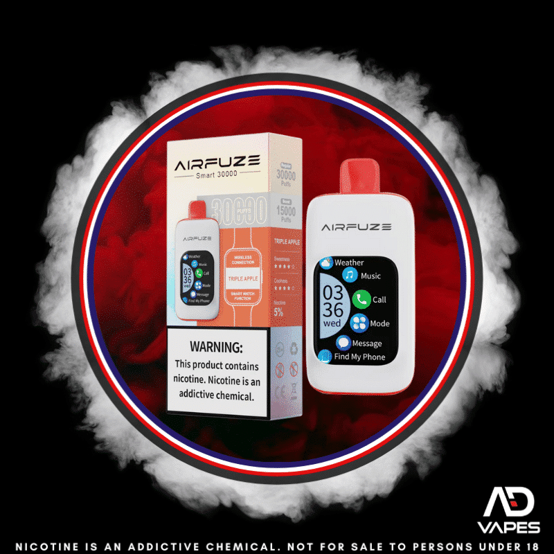 Airfuze Smart 30K 50mg Triple Apple
