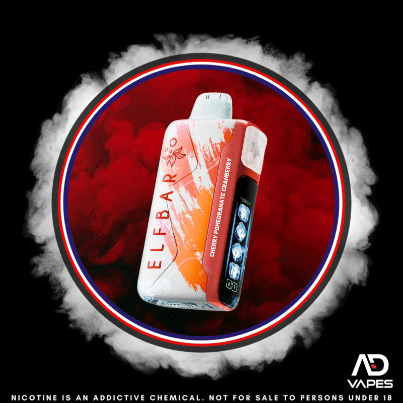 Elf Bar Ice King 25K 50mg Cherry Pomegranate Cranberry