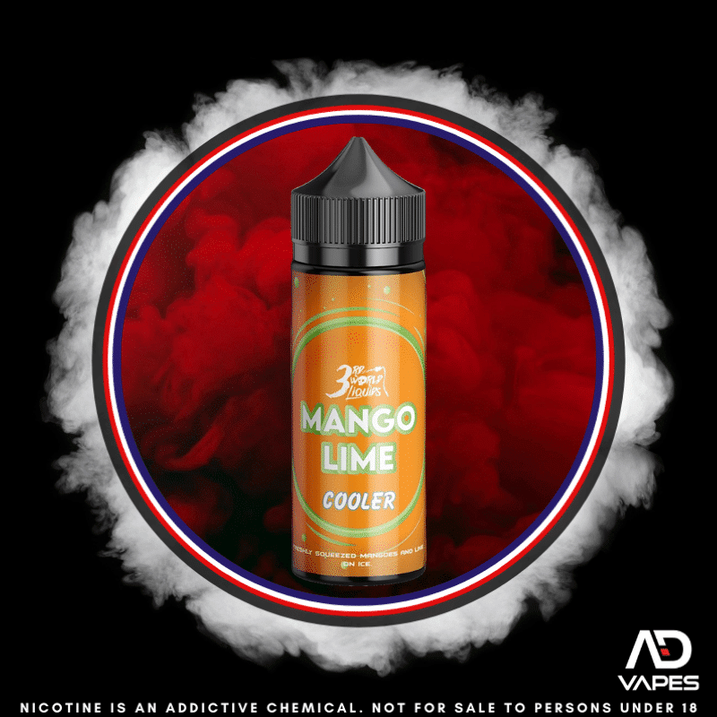 Cosmic Dropz 3rd World Mango Lime Cooler 120ml Flavour Shot