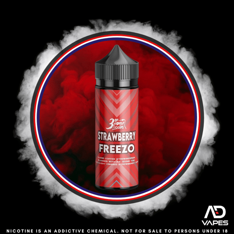 Cosmic Dropz 3rd World Strawberry Freezo 120ml Flavour Shot