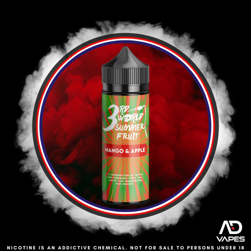 Cosmic Dropz 3rd World Summer Fruit Mango & Apple 120ml Flavour Shot