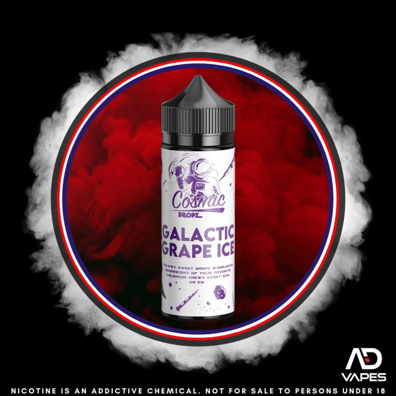 Cosmic Dropz Galactic Grape Ice 120ml Flavour Shot
