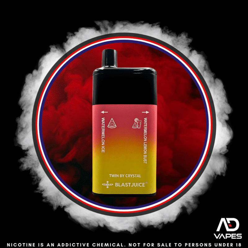 Blast Juice 9000 35mg Watermelon Ice & Watermelon Lemon Bust Dual Flavour