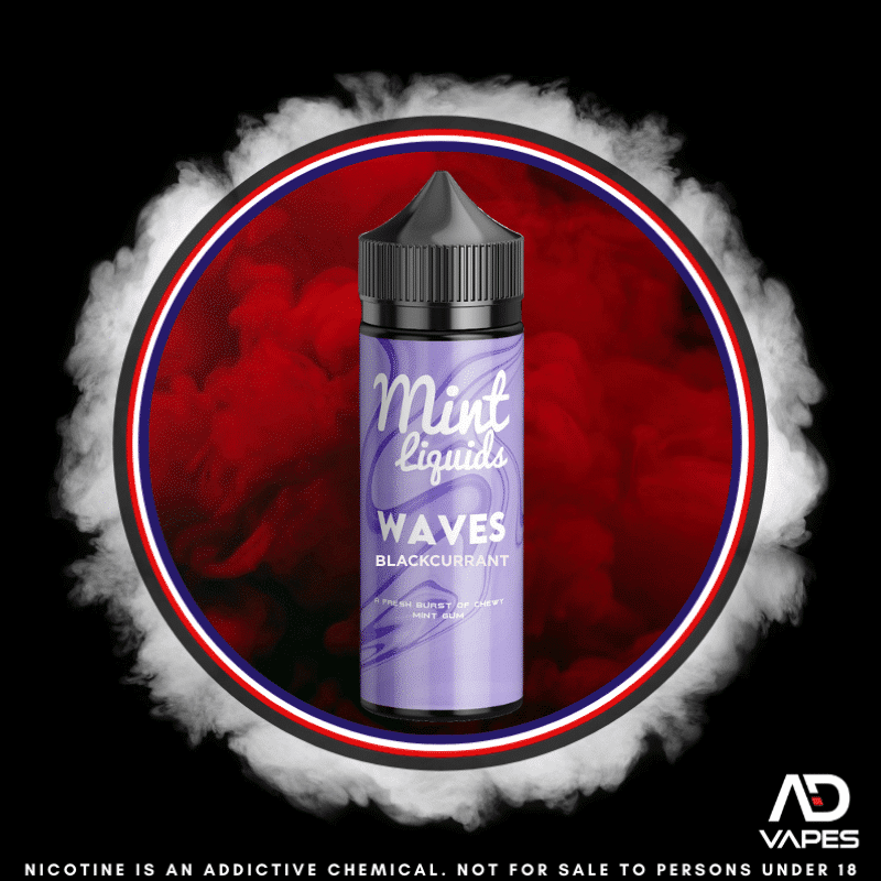Cosmic Dropz Mint Waves Blackcurrant 120ml Flavour Shot