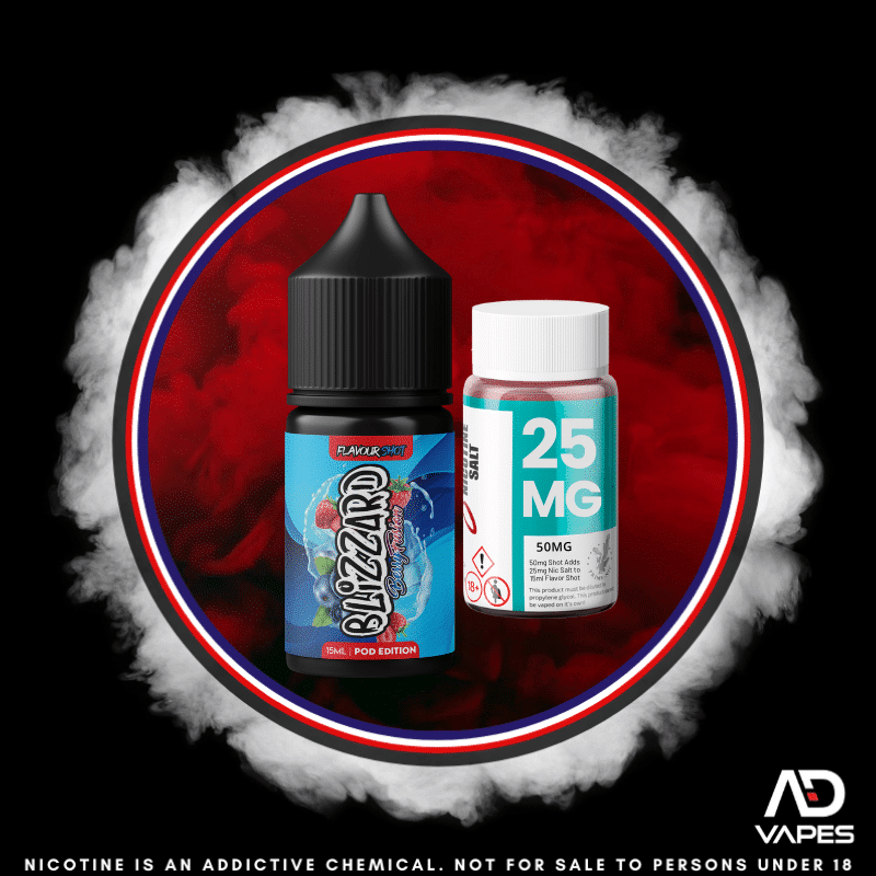 Blizzard 30ml Longfill Nic Salt Kits