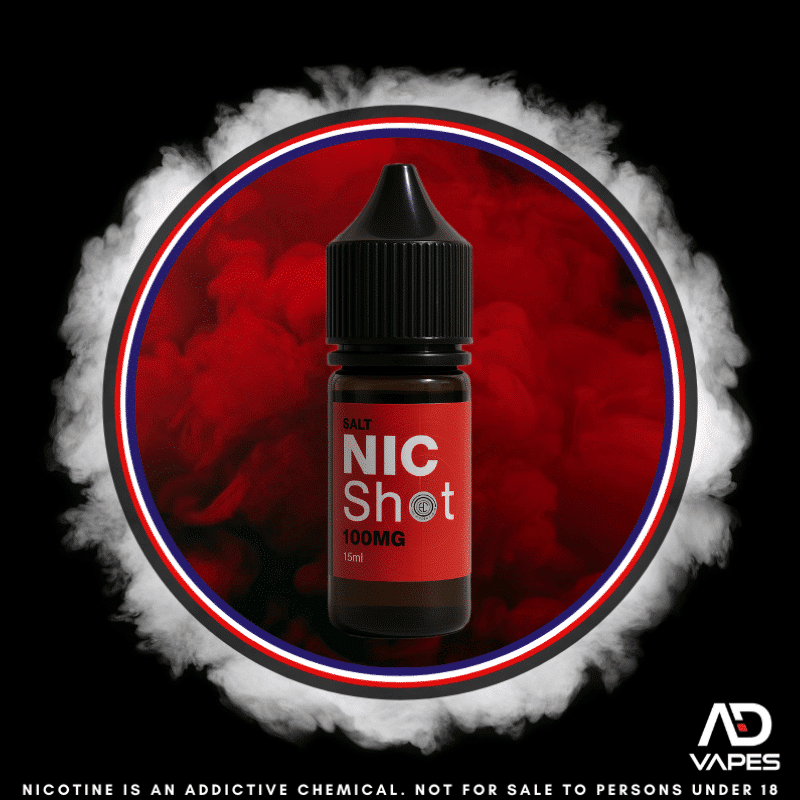 The Hidden Cloud Nicotine Shot 100mg 15ml Makes 50mg 30ml