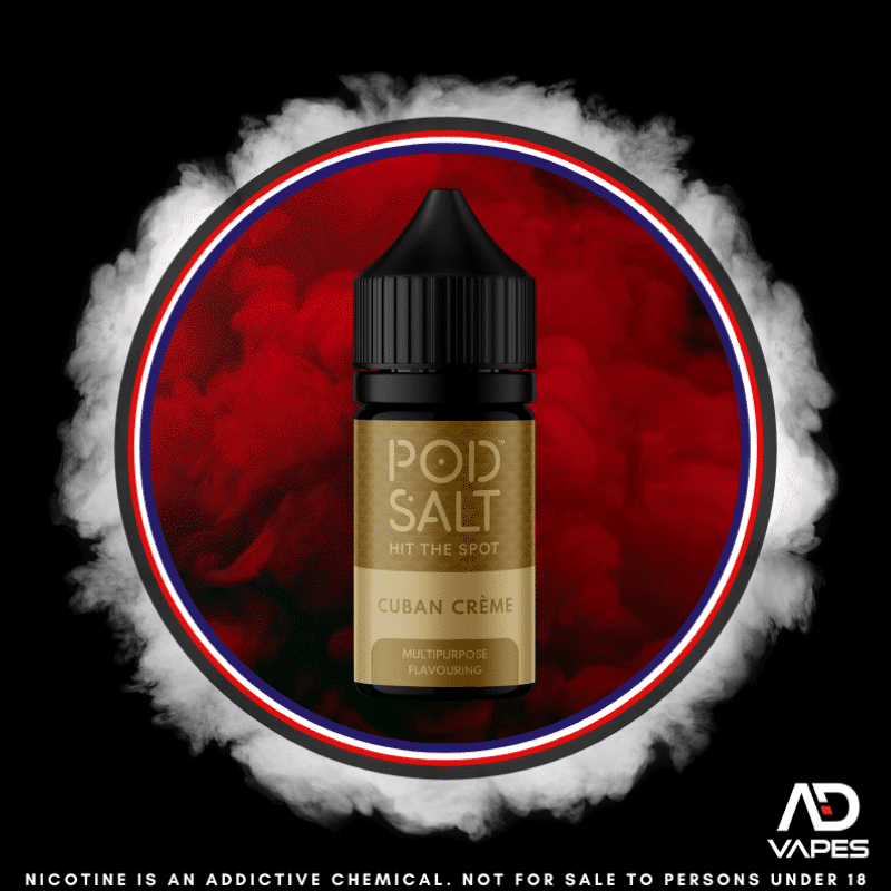 Pod Salt Core Cuban Creme 30ml Flavour Shot