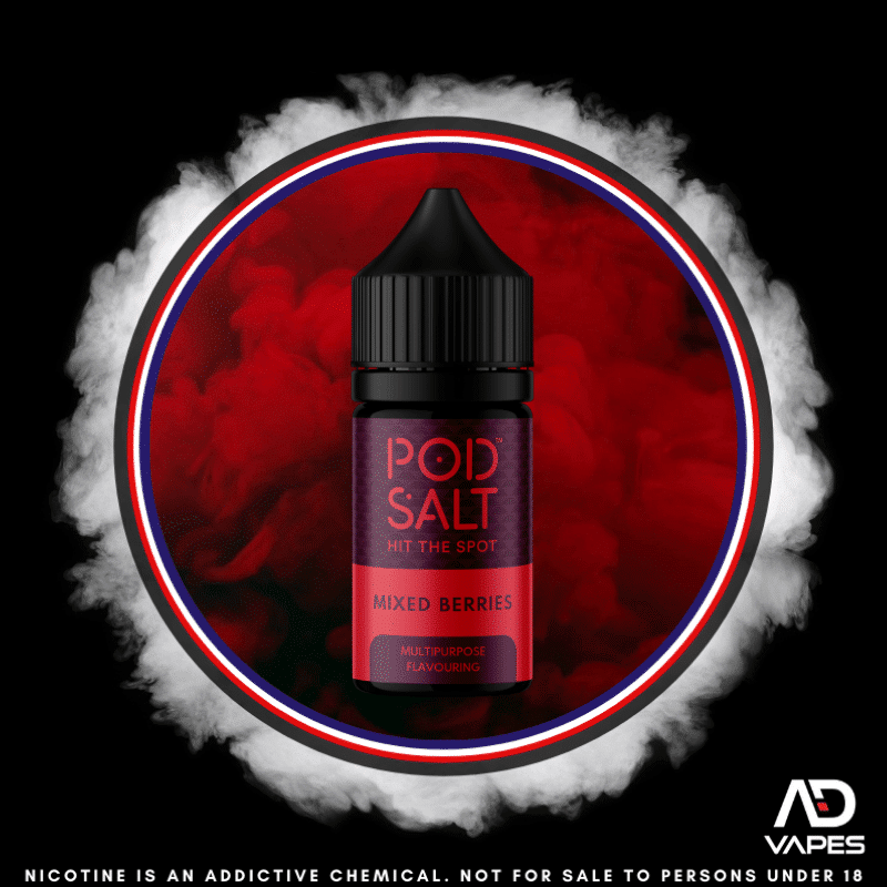 Pod Salt Core Mixed Berries 30ml Flavour Shot