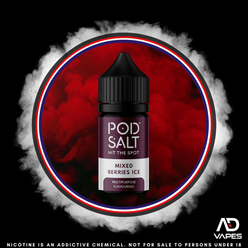 Pod Salt Core Mixed Berries Ice 30ml Flavour Shot