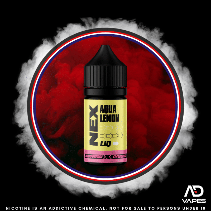 Pod Salt NexLiq Aqua Lemon 30ml Flavour Shot