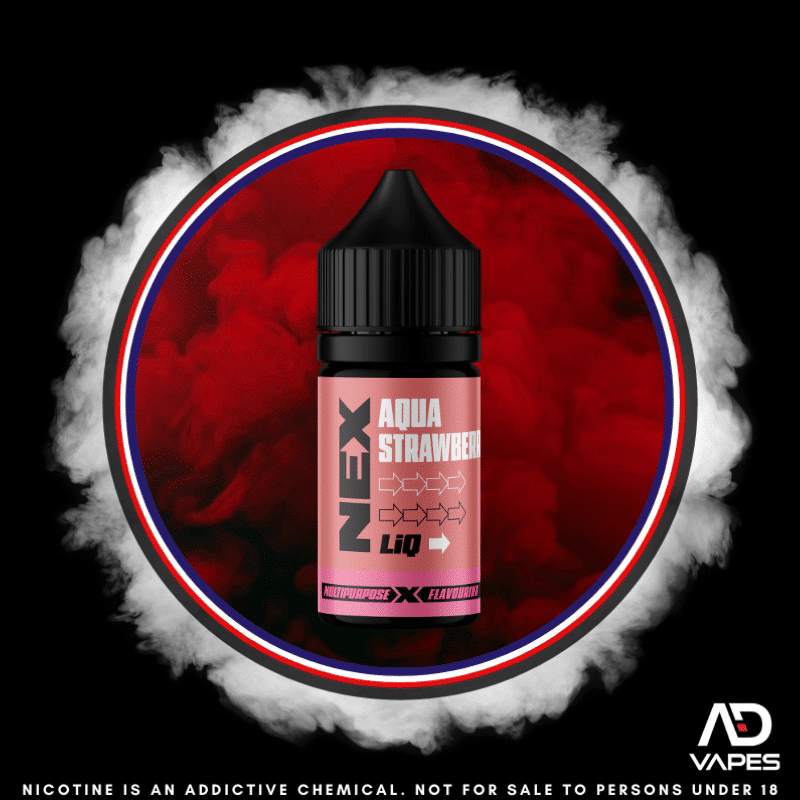 Pod Salt NexLiq Aqua Strawberry 30ml Flavour Shot