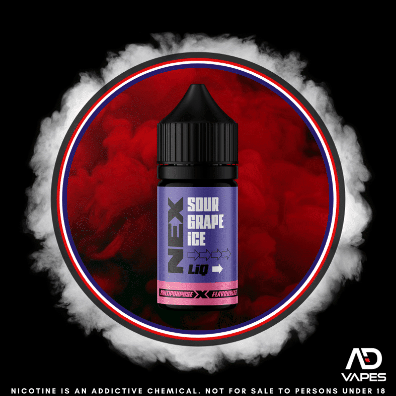 Pod Salt NexLiq Sour Grape Ice 30ml Flavour Shot