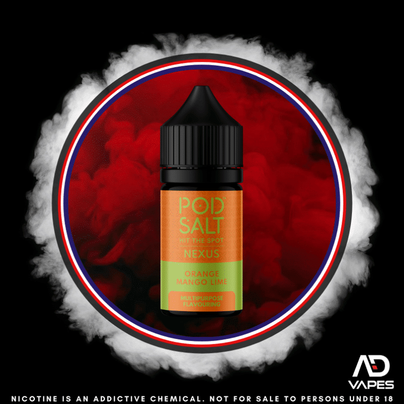 Pod Salt Nexus Orange Mango Lime 30ml Flavour Shot