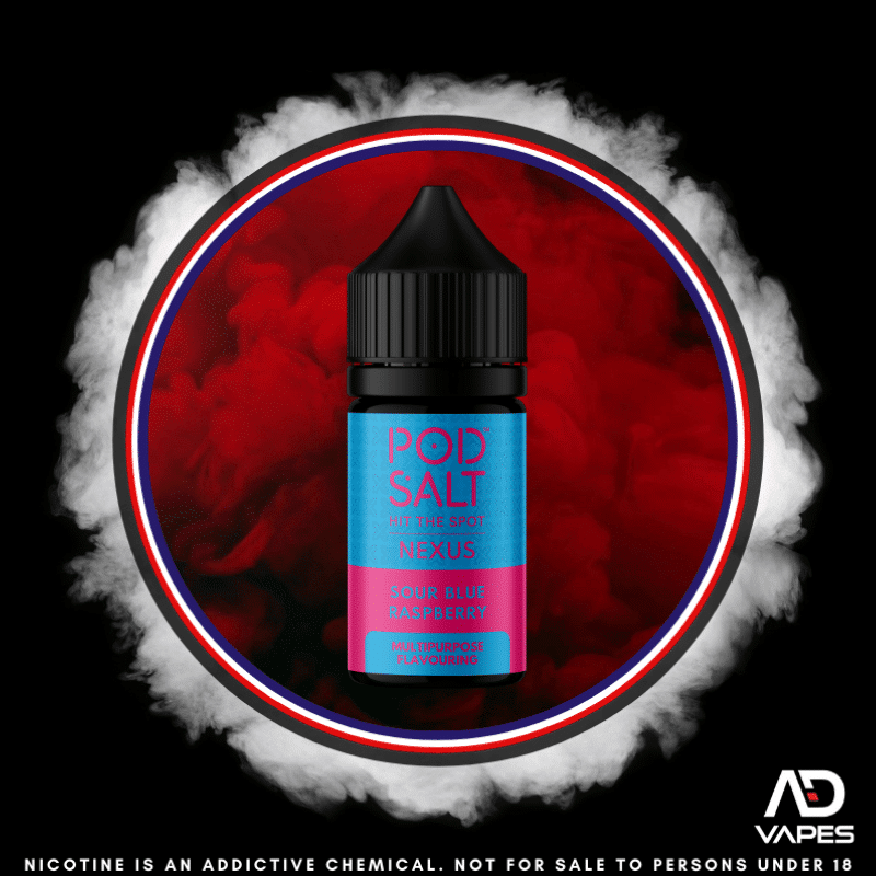 Pod Salt Nexus Sour Blue Raspberry 30ml Flavour Shot