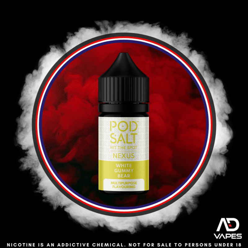 Pod Salt Nexus White Gummy Bear 30ml Flavour Shot