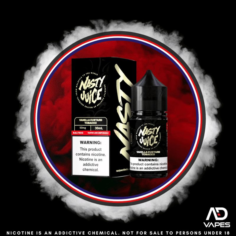 Nasty Juice Smooth Vanilla Custard Tobacco 50mg 30ml